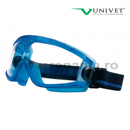 Ochelari de protectie Univet BLUE, tip goggles, cu lentile transparente [1]