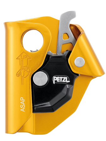 Opritoare de cadere pe coarda - Opritor de cadere Petzl ASAP B070AB00, max. 140kg, 190g, compatibil cu absorbitor de soc ASAP SORBER si ASAP AXESS