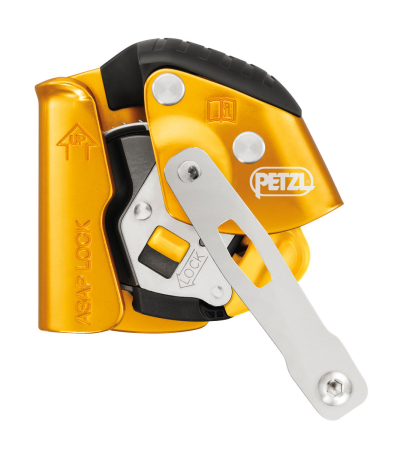 Echipament pentru lucru la inaltime - Opritor de cadere Petzl ASAP LOCK B071Ba00, compatibil cu absorbitor de soc ASAP SORBER si ASAP AXESS