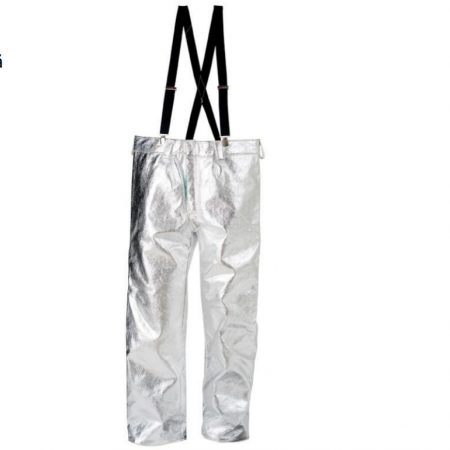 Pantaloni talie ignifugi - Pantaloni de protectie termica Giordani Giancarlo 04K SOFT, cu bretele , aluminizati