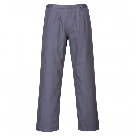Pantaloni talie ignifugi - Pantaloni ignifugi Portwest BIZFLAME PRO FR36, 99% bumbac, 1% fibra de carbon, 330g