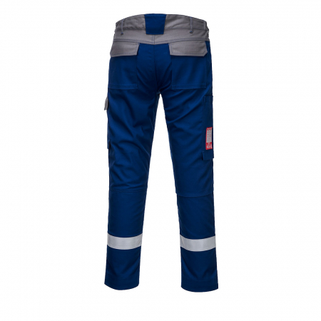 Pantaloni ignifugi Portwest BIZFLAME ULTRA FR06, bicolori, 80% bumbac, 19% poliester, 1% fibra de carbon, 340g [2]