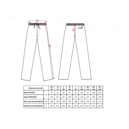 Pantaloni in talie bucatar Portwest BROMLEY C079, 100% bumbac, 190g [1]