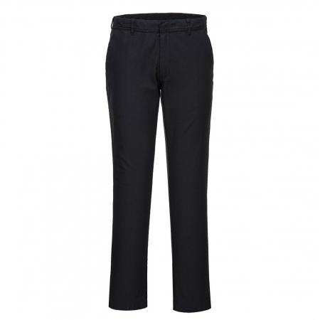 LICHIDARE STOC - Pantaloni de lucru in talie Portwest CHINO SLIM STRECH S232, 98% bumbac, 2% elastan, 255g