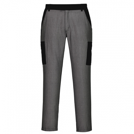 Imbracaminte de lucru - Pantaloni de protectie taiere Portwest CR40, 98% bumbac, 2% elastan 255g