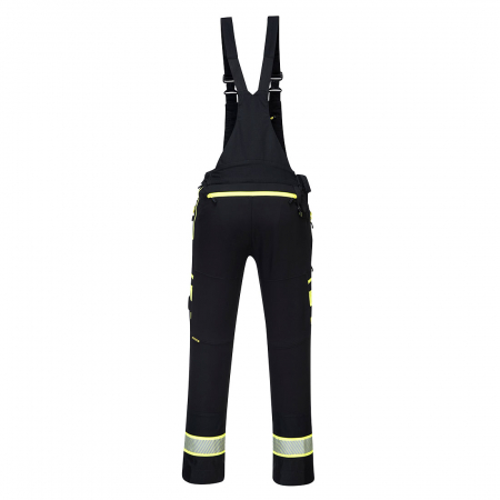 Pantaloni salopeta cu pieptar Portwest DX441 DX4, cu benzi reflectorizante, 93% poliester, 7% elastan, 270g [2]