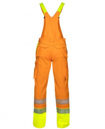 Pantaloni cu pieptar reflectorizanti Ardon SIGNAL, 65% poliester - 35% bumbac, 290 gr/mp [2]