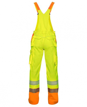 Pantaloni cu pieptar reflectorizanti Ardon SIGNAL, 65% poliester - 35% bumbac, 290 gr/mp [1]