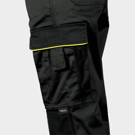 Pantaloni de lucru in talie dama Cordura BELLA STRETCH, 65% poliester, 33% bumbac, 2% spandex, 240 gr/mp [2]