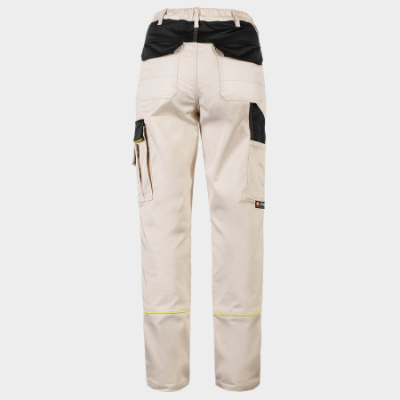 Pantaloni de lucru in talie dama Cordura BELLA STRETCH, 65% poliester, 33% bumbac, 2% spandex, 240 gr/mp [4]
