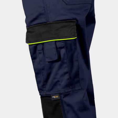 Pantaloni de lucru in talie dama Cordura BELLA STRETCH, 65% poliester, 33% bumbac, 2% spandex, 240 gr/mp [1]