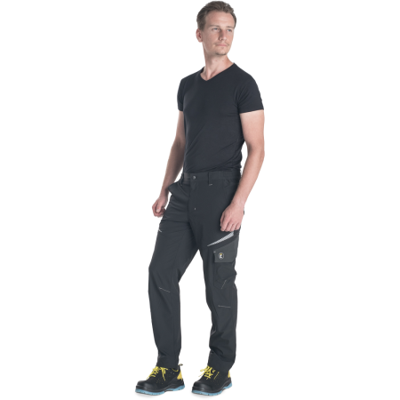 Pantaloni de lucru Cerva EMERTON S-STRETCH, 90%  nailon, 10% spandex, 140 g/mp [1]