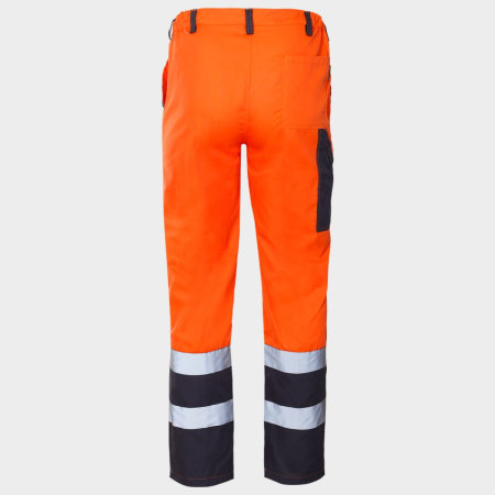 Pantaloni de lucru cu benzi reflectorizante Stenso COLLINS SUMMER HV, tercot 35/65, 240 gr/mp [4]