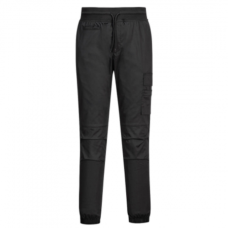 Imbracaminte de lucru - Pantaloni de lucru in talie bucatar Portwest C074, 65% poliester, 33% bumbac, 2% elastan, 190 gr/mp