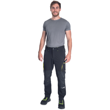 Pantaloni de lucru in talie Cerva L-SURE DAWSON, 90% poliamida (nailon), 10% spandex, 260 gr/mp [1]