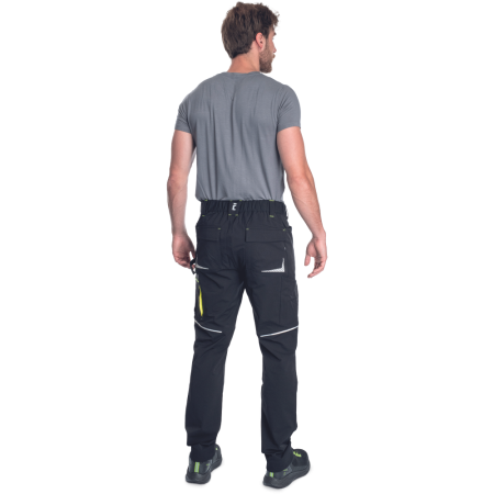 Pantaloni de lucru in talie Cerva L-SURE DAWSON, 90% poliamida (nailon), 10% spandex, 260 gr/mp [2]