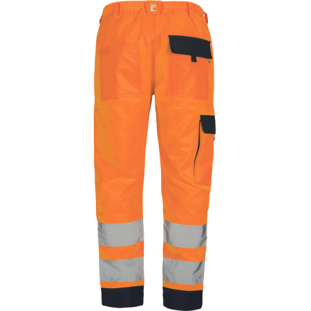 Pantaloni de lucru in talie cu benzi reflectorizante Cerva MAX NEO HV, 65% poliester, 35% bumbac, 250 gr/mp [5]