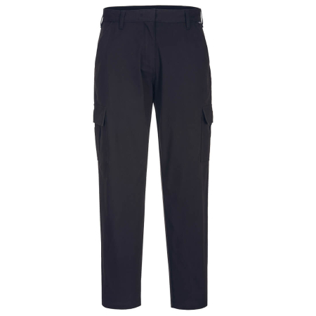 Pantaloni de lucru in talie - Pantaloni de lucru in talie dama Portwest STRETCH S233 PW3, 98% bumbac, 2% elastan, 255g