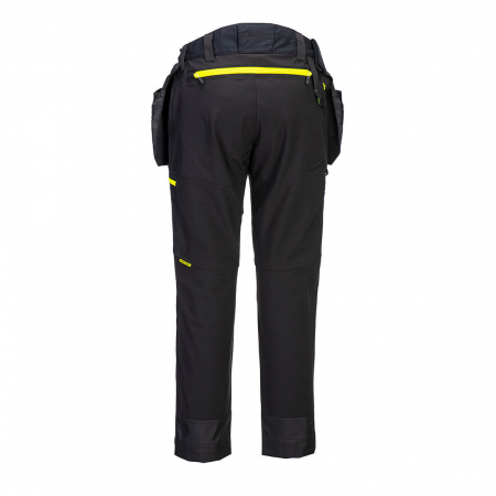 Pantaloni de lucru in talie impermeabili Portwest DX450, 92% poliester, 8% elastan, 315 gr/mp [1]