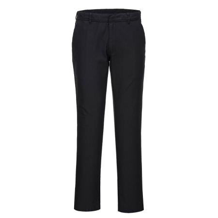 Pantaloni de lucru in talie - Pantaloni de lucru in talie Portwest CHINO SLIM STRECH S232, 98% bumbac, 2% elastan, 255g