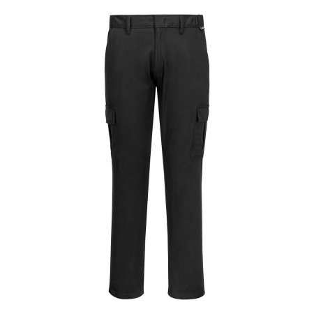 Pantaloni de lucru in talie - Pantaloni de lucru in talie Portwest COMBAT SLIM STRECH S231, 98% bumbac, 2% elastan, 255g