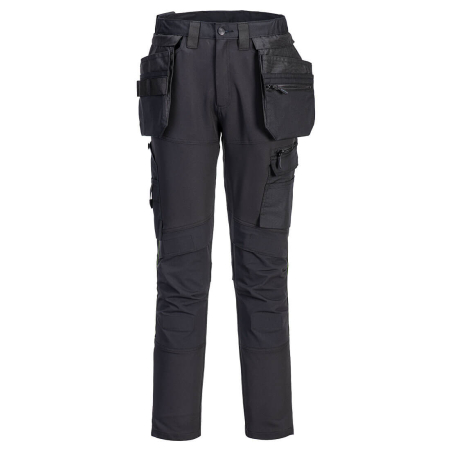 Pantaloni de lucru in talie - Pantaloni de lucru in talie Portwest DX456, 93% poliester, 7% elastan, 270 gr/mp