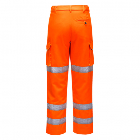 Pantaloni de lucru in talie reflectorizanti Portwest LW71, 65% poliester, 35% bumbac, 245 gr/mp [1]