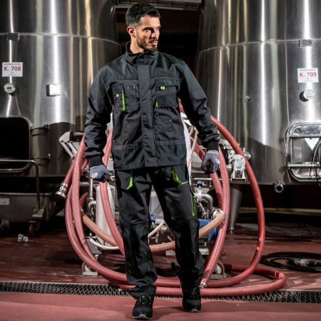 Pantaloni de lucru Stenso KASTOR, tercot 65/35,  260 gr/mp [6]