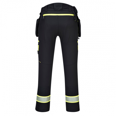 Pantaloni de lucru in talie Portwest HOLSTER DX440 DX3, cu benzi reflectorizante, 93% poliester, 7% elastan, 270g [2]