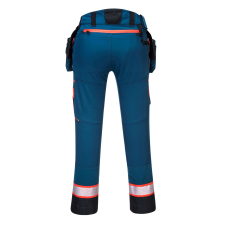 Pantaloni de lucru in talie Portwest HOLSTER DX440 DX3, cu benzi reflectorizante, 93% poliester, 7% elastan, 270g [2]