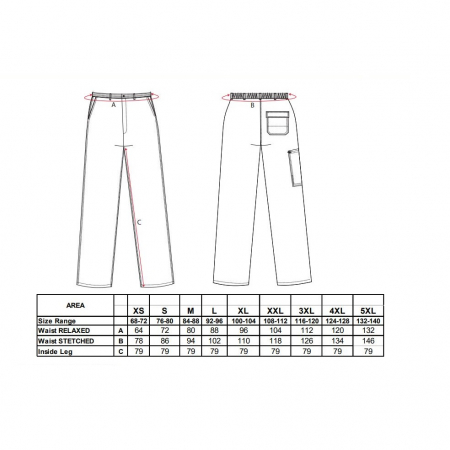 Pantaloni ignifugi Portwest BIZFLAME PRO FR36, 99% bumbac, 1% fibra de carbon, 330g [1]