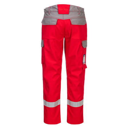Pantaloni ignifugi Portwest BIZFLAME ULTRA FR06, bicolori, 80% bumbac, 19% poliester, 1% fibra de carbon, 340g [2]
