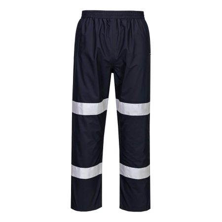Pantaloni talie reflectorizanti - Pantaloni impermeabili de lucru Portwest F443 IONA ENHANCED, 100% poliester, 105 gr/mp
