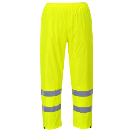 Pantaloni talie reflectorizanti - Pantaloni impermeabili reflectorizanti Portwest H441, 100% poliester, 200 gr/mp
