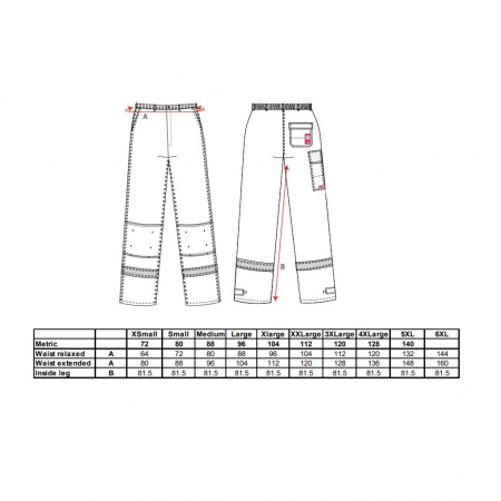 Pantaloni ingifugi Portwest BIZFLAME PLUS FR26, 99% bumbac, 1% fibra de carbon, 350g [1]