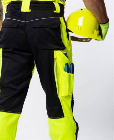 Pantaloni reflectorizanti Ardon SIGNAL, 65% poliester - 35% bumbac, 290 gr/mp [1]