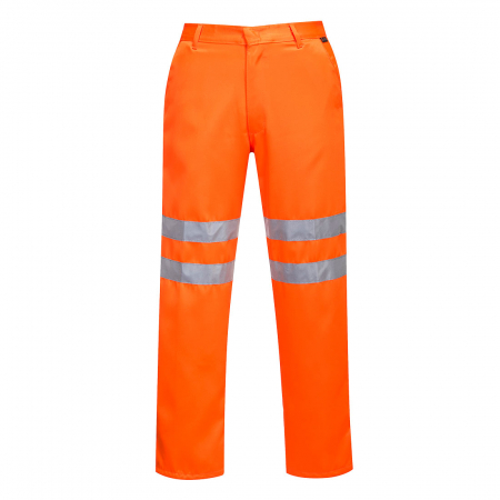 Imbracaminte de lucru - Pantaloni reflectorizanti in talie Portwest RT45, 80% poliester, 20% bumbac, 280 gr/mp