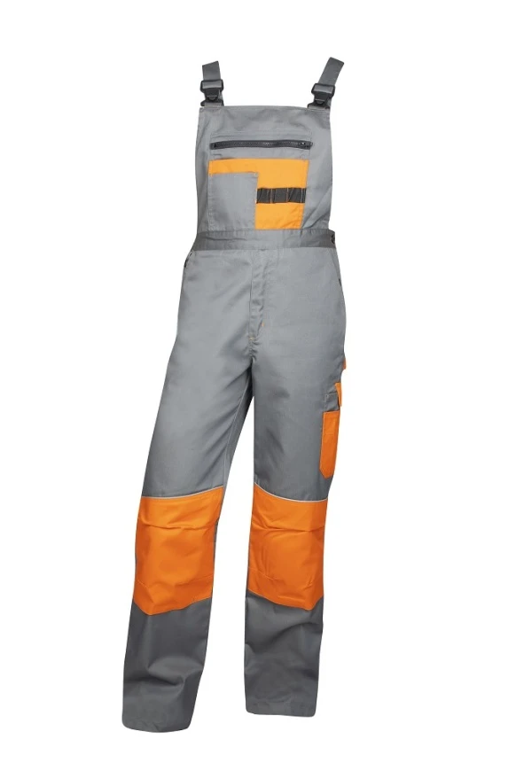 Imbracaminte de lucru - Pantaloni salopeta cu pieptar Ardon 2STRONG, tercot 80/20, 235 gr/mp