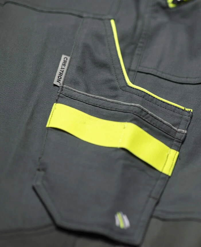 Pantaloni salopeta cu pieptar Ardon CREATRON, 98% bumbac, 2% elastan, 250 gr/mp [5]