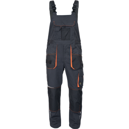 Pantaloni salopeta cu pieptar Cerva EMERTON STRETCH, 65% poliester, 32% bumbac, 3% spandex, 245 gr/mp [0]