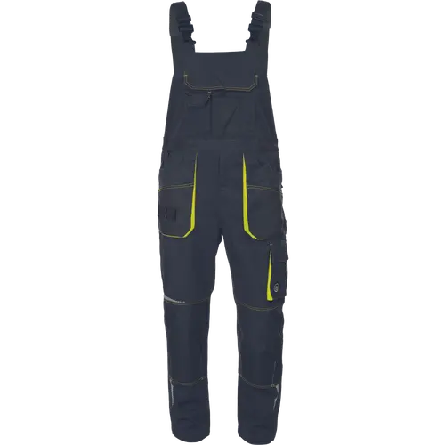 Imbracaminte de lucru - Pantaloni salopeta cu pieptar Cerva EMERTON STRETCH, 65% poliester, 32% bumbac, 3% spandex, 245 gr/mp