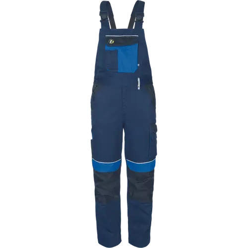 Imbracaminte de lucru - Pantaloni salopeta cu pieptar Cerva MAX ECO STRETCH, 65% poliester reciclat, 32% bumbac, 3% spandex, 245 gr/mp
