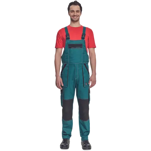 Pantaloni salopeta cu pieptar Cerva MAX SUMMER, 100% bumbac subtire, 200 gr/mp [1]