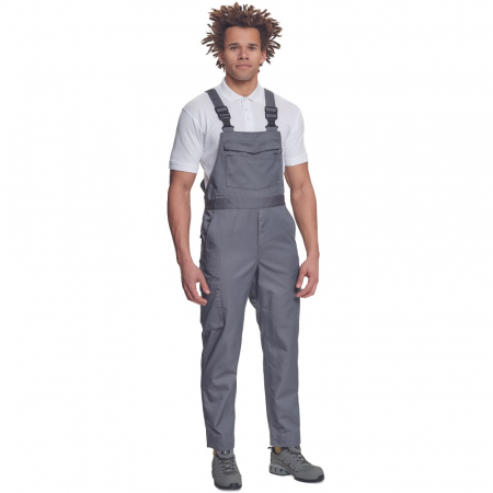 Pantaloni salopeta cu pieptar Cerva TELDE, 65/35 tercot, 195 gr/mp [1]