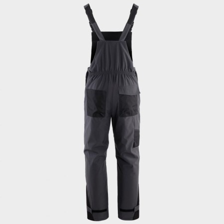 Pantaloni salopeta cu pieptar matlasata de iarna Stenso REVOLT SOFTSHELL WINTER, 100% poliester, 240 gr/mp [5]