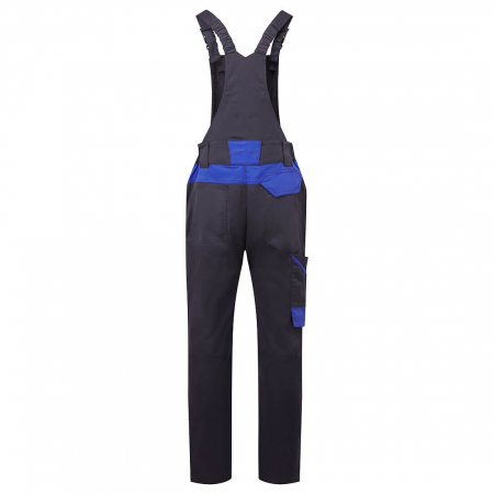 Pantaloni salopeta cu pieptar Portwest T746, 65% poliester, 33% bumbac, 2% elastan, 245 gr/mp [2]