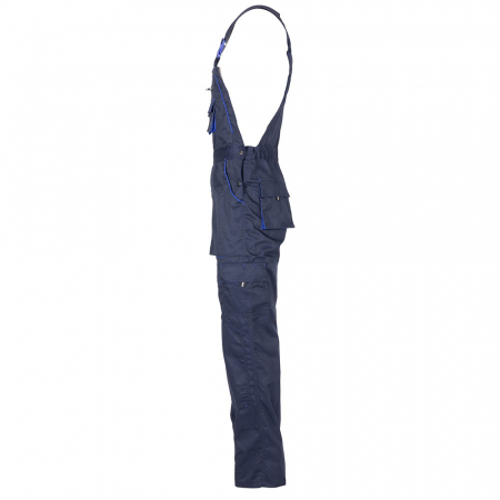 Pantaloni salopeta cu pieptar Renania FIJI, tercot 65/35, 235gr/mp [3]
