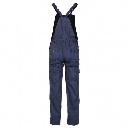 Pantaloni salopeta cu pieptar Renania FIJI, tercot 65/35, 235gr/mp [4]