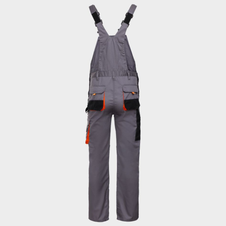 Pantaloni salopeta cu pieptar Stenso CARGO EM, 20% bumbac, 80% poliester, 235 gr/mp [1]