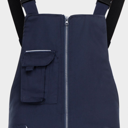 Pantaloni salopeta cu pieptar Stenso COLLINS WINTER NAVY T/C, tercot 35/65, 235 gr/mp [2]